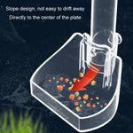 Tubo de Alimentação para Aquário Alimentador Acrílico Pequeno para Peixes, 13-18cm, 20-32cm