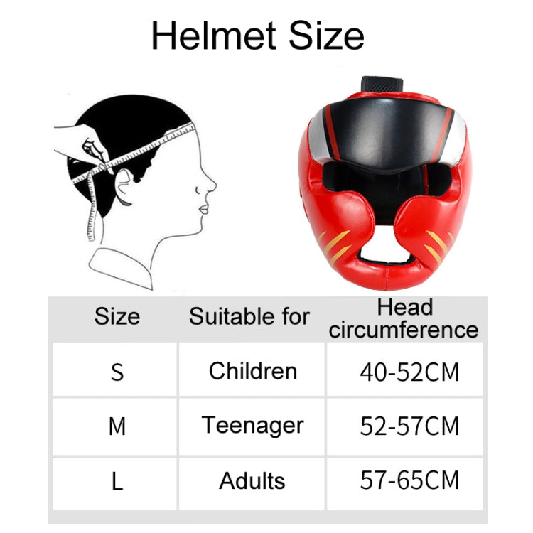 Capacete de Boxe para Sparring, Proteção para Cabeça em Competição de Combate Tailandês, S, M, L