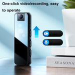 Gravador de vídeo com câmara rotativa Mrobo D6 1080P com visão noturna e clip traseiro, sem memória, 16GB, 32GB, 64GB, 128GB