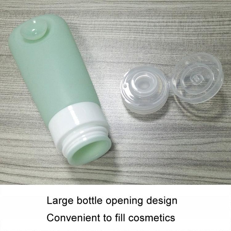 Frasco de Silicone com Ventosa e Pincel para Apertar Portátil para Armazenamento de Viagem, Azul, Verde, Rosa, 60ml