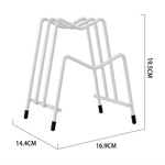 Suporte Multifuncional para Tábua de Corte no Balcão da Cozinha, Estante Multi-Camadas para Armazenamento de Tampas de Panelas