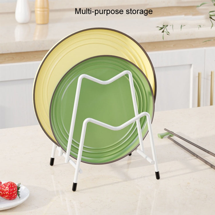 Suporte Multifuncional para Tábua de Corte no Balcão da Cozinha, Estante Multi-Camadas para Armazenamento de Tampas de Panelas