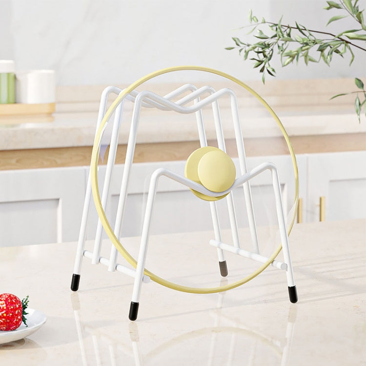 Suporte Multifuncional para Tábua de Corte no Balcão da Cozinha, Estante Multi-Camadas para Armazenamento de Tampas de Panelas