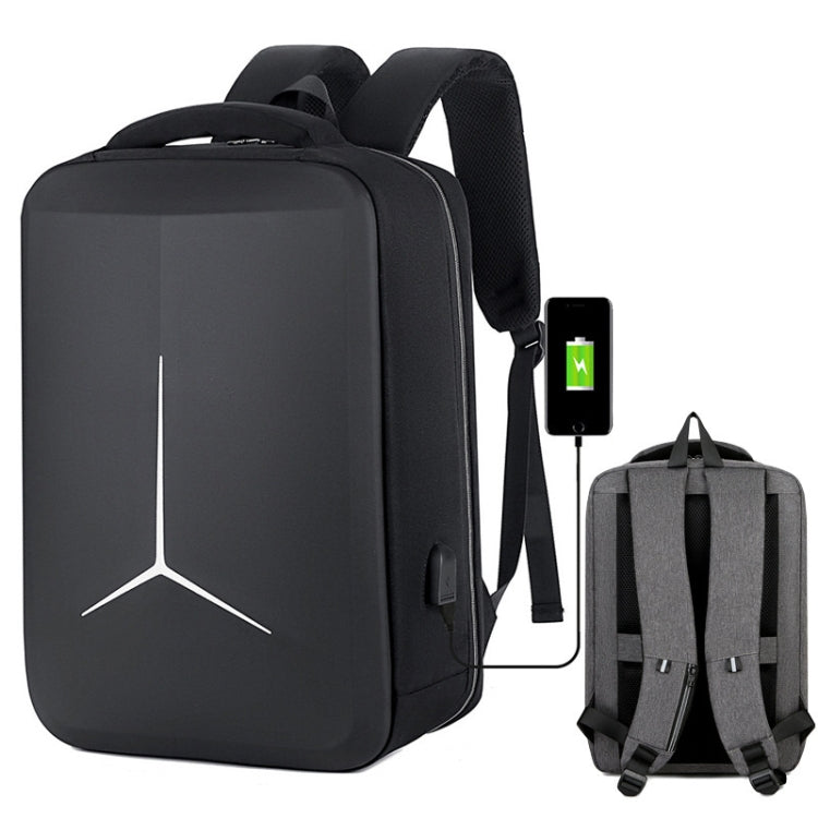 Mochila Desportiva Multifuncional Impermeável para Portátil com Porta USB, 15 polegadas, 17 polegadas