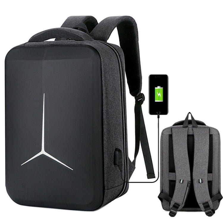 Mochila Desportiva Multifuncional Impermeável para Portátil com Porta USB, 15 polegadas, 17 polegadas