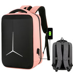 Mochila Desportiva Multifuncional Impermeável para Portátil com Porta USB, 15 polegadas, 17 polegadas