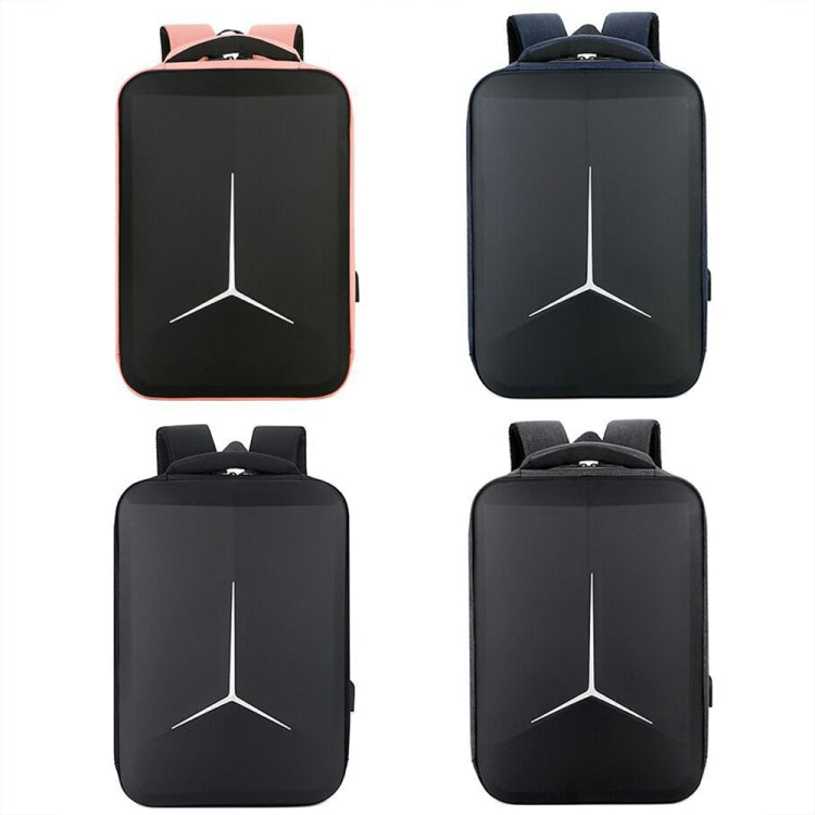 Mochila Desportiva Multifuncional Impermeável para Portátil com Porta USB, 15 polegadas, 17 polegadas