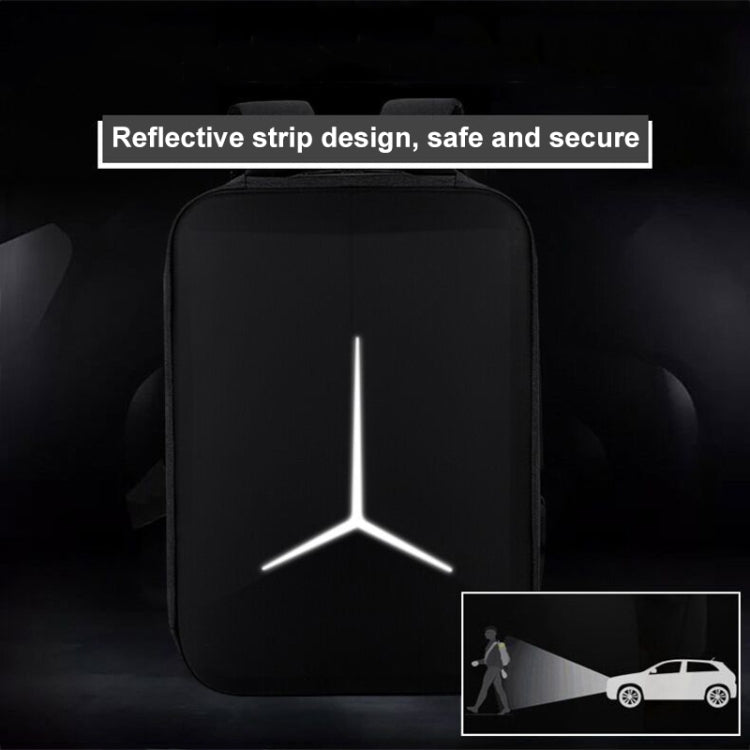 Mochila Desportiva Multifuncional Impermeável para Portátil com Porta USB, 15 polegadas, 17 polegadas
