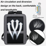 Mochila Desportiva Multifuncional Impermeável para Portátil com Porta USB, 15 polegadas, 17 polegadas