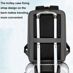Mochila Desportiva Multifuncional Impermeável para Portátil com Porta USB, 15 polegadas, 17 polegadas