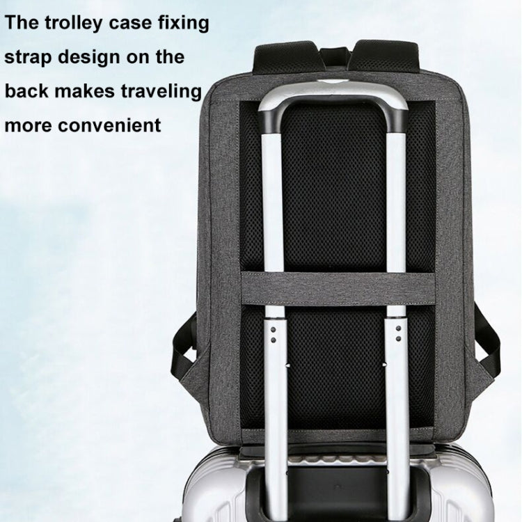 Mochila Desportiva Multifuncional Impermeável para Portátil com Porta USB, 15 polegadas, 17 polegadas