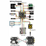 Barómetro Lipo 3-6S para drone RC, ESC SpeedyBee BLS 50A 4 em 1