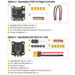 Barómetro Lipo 3-6S para drone RC, ESC SpeedyBee BLS 50A 4 em 1