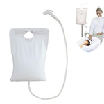 Saco de Água Dobrável Portátil para Banho PVC de 10L para Camping ao Ar Livre