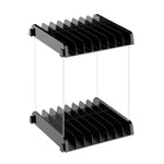 Suporte de armazenamento para discos CD de cartões de jogos, suporte de parede para caixa de CD, 32 folhas