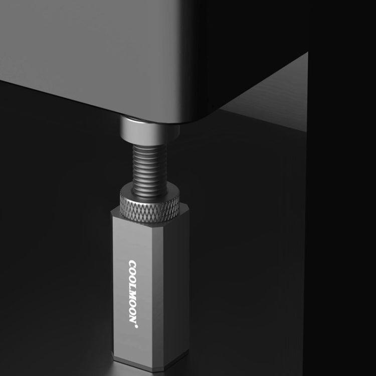 Suporte para Placa Gráfica COOLMOON Suporte Vertical para Computador de Secretária Suporte Superior com Parafuso Barras Telescópicas, 2.8-5cm (Preto), 2.8-5cm (Prateado), 5-8cm (Preto), 5-8cm (Prateado), 7.5-12cm (Preto), 7.5-12cm (Prateado)