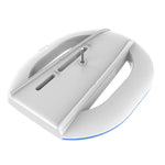 Base de arrefecimento vertical universal para consola de jogos Sony PS5 Slim IPEGA, suporte, branco, preto, branco colorido, preto colorido