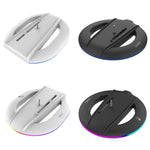 Base de arrefecimento vertical universal para consola de jogos Sony PS5 Slim IPEGA, suporte, branco, preto, branco colorido, preto colorido