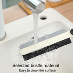 Household Multifunctional Crevice Brush Bathroom Long Handled Groove Cleaning Brush