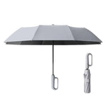 Guarda-chuva Dobrável Automático para Chuva ou Sol Unissexo, Sombrinha, Bege Forward 105cm, Azul Forward 105cm, Cinzento Forward 105cm, Bege Forward 125cm, Azul Forward 125cm, Cinzento Forward 125cm, Bege Reverse 105cm, Azul Reverse 105cm