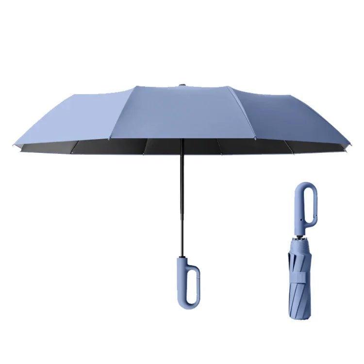 Guarda-chuva Dobrável Automático para Chuva ou Sol Unissexo, Sombrinha, Bege Forward 105cm, Azul Forward 105cm, Cinzento Forward 105cm, Bege Forward 125cm, Azul Forward 125cm, Cinzento Forward 125cm, Bege Reverse 105cm, Azul Reverse 105cm