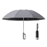 Guarda-chuva Dobrável Automático para Chuva ou Sol Unissexo, Sombrinha, Bege Forward 105cm, Azul Forward 105cm, Cinzento Forward 105cm, Bege Forward 125cm, Azul Forward 125cm, Cinzento Forward 125cm, Bege Reverse 105cm, Azul Reverse 105cm