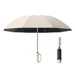 Guarda-chuva Dobrável Automático para Chuva ou Sol Unissexo, Sombrinha, Bege Forward 105cm, Azul Forward 105cm, Cinzento Forward 105cm, Bege Forward 125cm, Azul Forward 125cm, Cinzento Forward 125cm, Bege Reverse 105cm, Azul Reverse 105cm