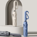 Guarda-chuva Dobrável Automático para Chuva ou Sol Unissexo, Sombrinha, Bege Forward 105cm, Azul Forward 105cm, Cinzento Forward 105cm, Bege Forward 125cm, Azul Forward 125cm, Cinzento Forward 125cm, Bege Reverse 105cm, Azul Reverse 105cm