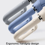 Guarda-chuva Dobrável Automático para Chuva ou Sol Unissexo, Sombrinha, Bege Forward 105cm, Azul Forward 105cm, Cinzento Forward 105cm, Bege Forward 125cm, Azul Forward 125cm, Cinzento Forward 125cm, Bege Reverse 105cm, Azul Reverse 105cm