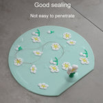 Kitchen Bathroom Anti Clogging Sink Floor Drain Cover Sewer Floor Drain Deodorizer, Plum Blossom, Tulip, Clover