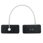 Tranca de Segurança para Crianças Limitador de Janela Sem Furo Tranca de Combinação para Frigorífico, Gaveta e Armário, Preto 3 dígitos, Branco 3 dígitos, Preto 2 dígitos, Branco 2 dígitos, Cinzento 2 dígitos