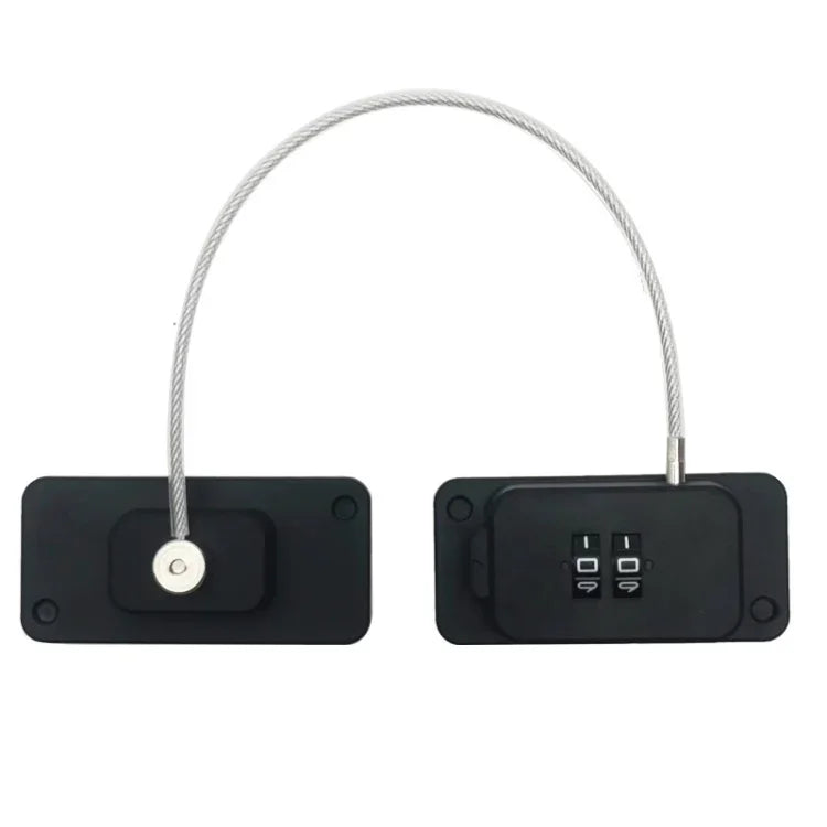 Tranca de Segurança para Crianças Limitador de Janela Sem Furo Tranca de Combinação para Frigorífico, Gaveta e Armário, Preto 3 dígitos, Branco 3 dígitos, Preto 2 dígitos, Branco 2 dígitos, Cinzento 2 dígitos
