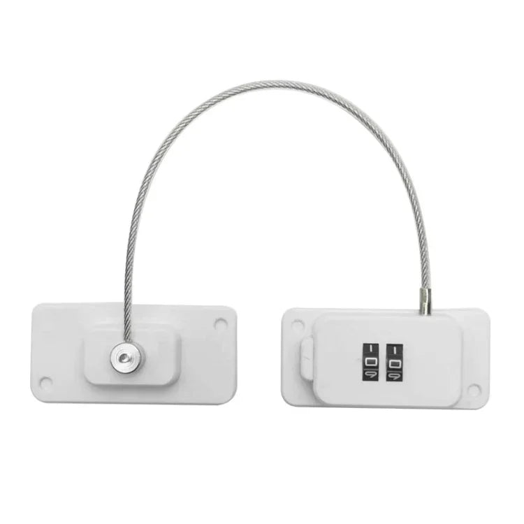 Tranca de Segurança para Crianças Limitador de Janela Sem Furo Tranca de Combinação para Frigorífico, Gaveta e Armário, Preto 3 dígitos, Branco 3 dígitos, Preto 2 dígitos, Branco 2 dígitos, Cinzento 2 dígitos