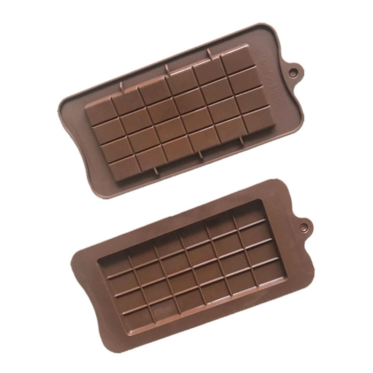 Molde Completo de Silicone para Bloco de Chocolate, Resistente a Altas Temperaturas, Molde DIY para Cozedura, Chocolate em Placa Completa