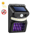 Luz Solar de Parede LED E-SMARTER W792 com Luz Roxa, Função de Controlo de Mosquitos, Sensor Inteligente Humano, Lâmpada de Jardim Exterior, Luz Branca, Luz Branca+Luz Amarela