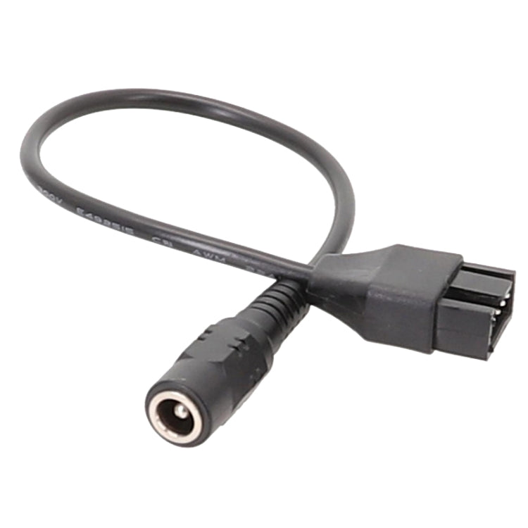 Cabo Adaptador de Alimentação DC5521 para Ventoinha de Caixa de Computador 12V 4 Pinos, DC5521 para 12V 4 Pinos