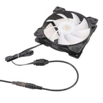 Cabo Adaptador de Alimentação DC5521 para Ventoinha de Caixa de Computador 12V 4 Pinos, DC5521 para 12V 4 Pinos