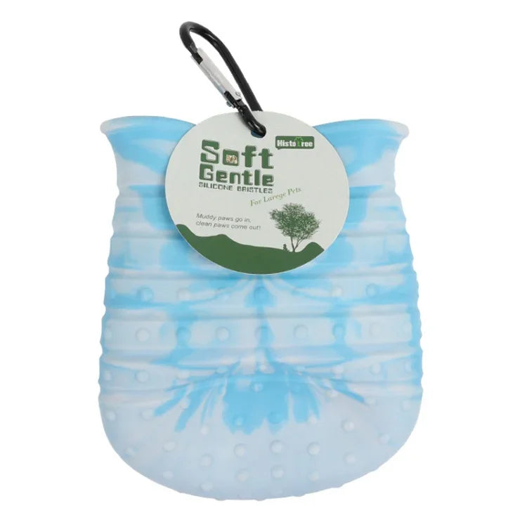 Copo de Lavagem de Patas Histotree para Animais de Estimação Escova Multifuncional de Limpeza de Patas de Cão, Pequeno (Roxo), Pequeno (Azul), Grande (Rosa), Grande (Roxo), Grande (Azul)