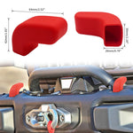 For 07-23 Jeep Wrangler JK/JL/JT Front Bumper Trailer Hook Cover