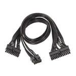 Cabo Plano para EVGA 10 Pinos / 18 Pinos para 24 Pinos, Cabo Módulo para Placa Gráfica, 60cm para EVGA