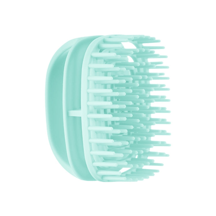 Escova de Silicone para Champô Limpa Couro Cabeludo Escova de Massagem para Champô Manual Molhada e Seca