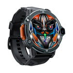 LOKMAT APPLLP6 PRO 1,54 polegadas 4G+64G Android 8.1 Smartwatch com Dupla Câmara e Cartão Independente