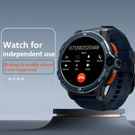 LOKMAT APPLLP6 PRO 1,54 polegadas 4G+64G Android 8.1 Smartwatch com Dupla Câmara e Cartão Independente