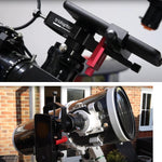 Adaptador Tridaptor Digiscoping Montagem para Telemóvel de Telescópio 3 Eixos para Binóculo, Monocular, Microscópio, com Bluetooth, sem Bluetooth