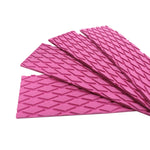 4pcs /Conjunto Almofadas Antiderrapantes de Diamante para Prancha Curta EVA, Rosa, Azul, Preto, Amarelo, Verde