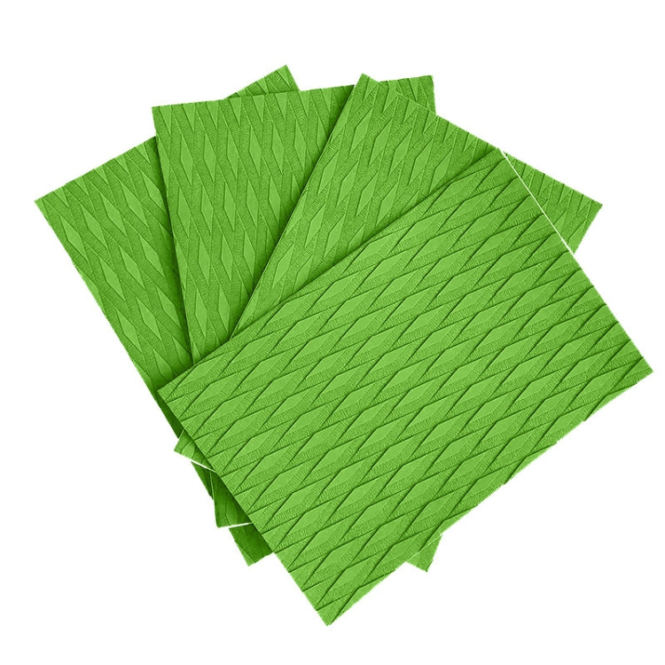 4pcs /Conjunto Almofadas Antiderrapantes EVA para Prancha de Surf, Almofadas para Pés de Caiaque, Preto, Azul, Verde, Laranja