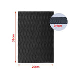4pcs /Conjunto Almofadas Antiderrapantes EVA para Prancha de Surf, Almofadas para Pés de Caiaque, Preto, Azul, Verde, Laranja