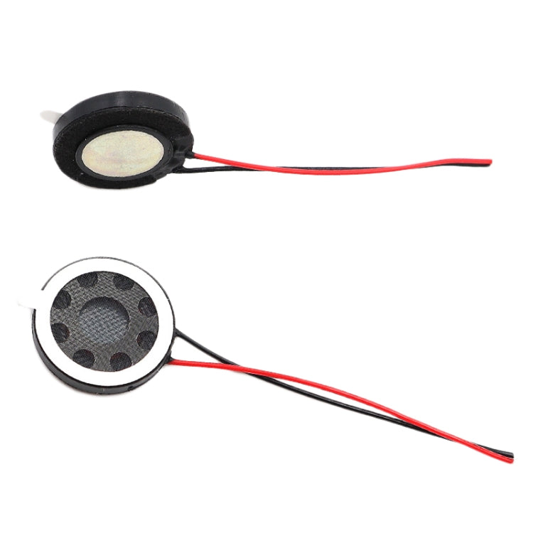 2 Unidades 20mm 8Ohm 0,5W/1W Para Brinquedos Médicos Altifalante de Segurança Interno de Plástico com Fio de Soldadura Magnética