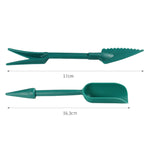Grande Removedor de Mudas para Jardinagem Plantador em Vaso e Semeador para Viveiro, 2pcs / Conjunto