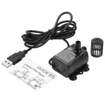 USB Power Supply Brushless Cold Water Circulating Fountain Water Pump, QR50A
